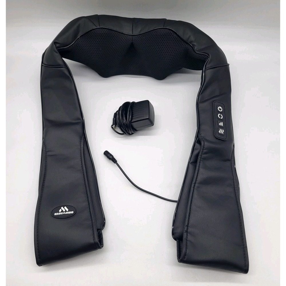 Magic Makers Shiatsu Neck And Shoulder Messager With Intergrated Heat
